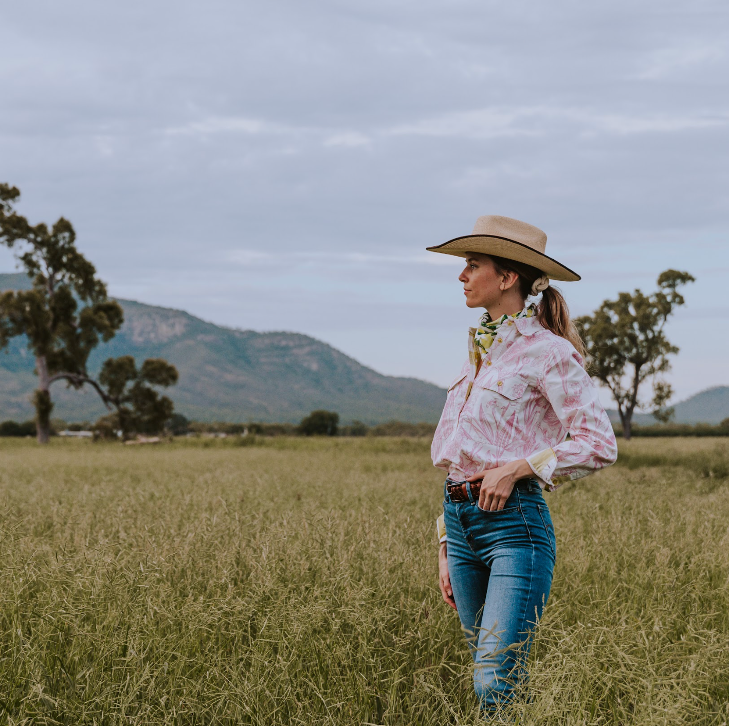 Jillian Half Button Shirt