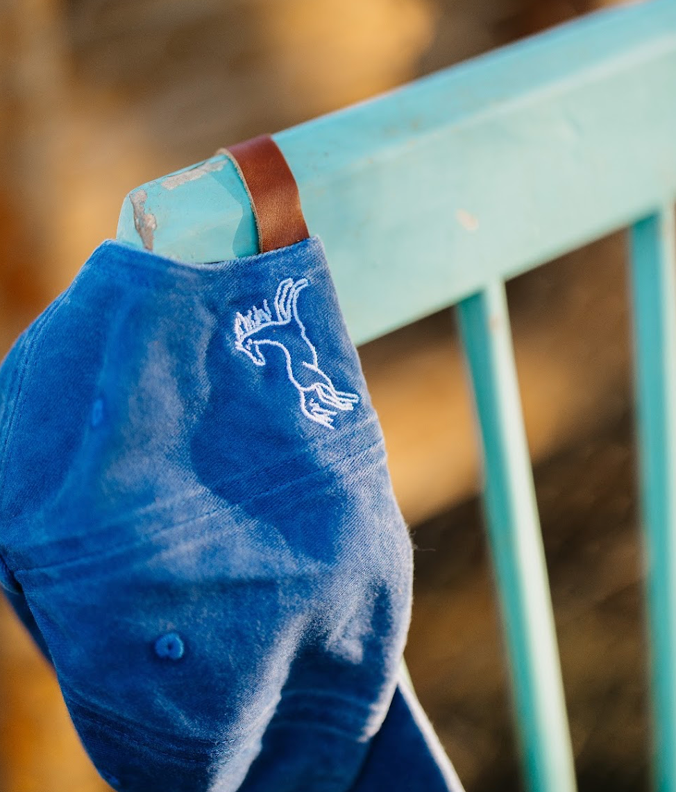 Blue Pony Cap