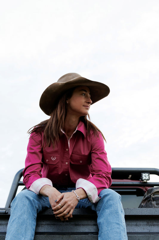 Kate Half Button Shirt