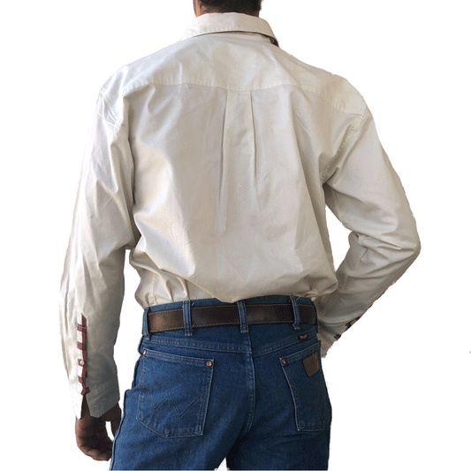 Rhodes Half Button Work Shirt - Antola Trading