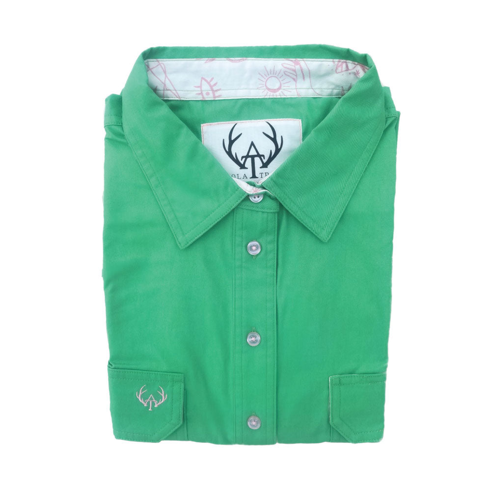 Simone Full Button Work Shirt - Antola Trading