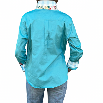 Bebe Full Button Shirt, view 6