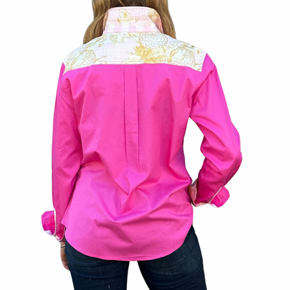 Belinda Half Button Shirt, view 2
