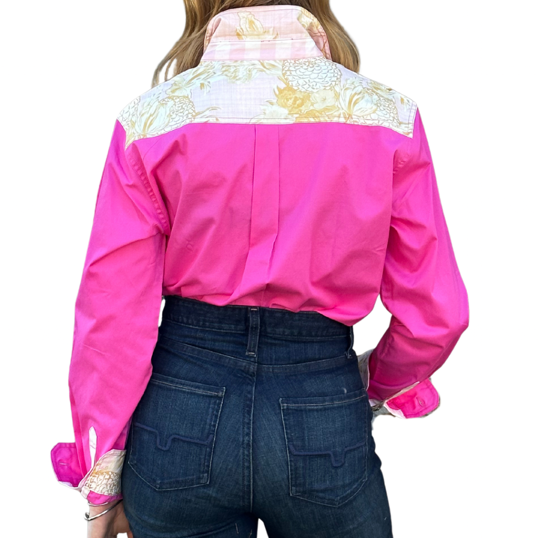 Belinda Half Button Shirt, view 5