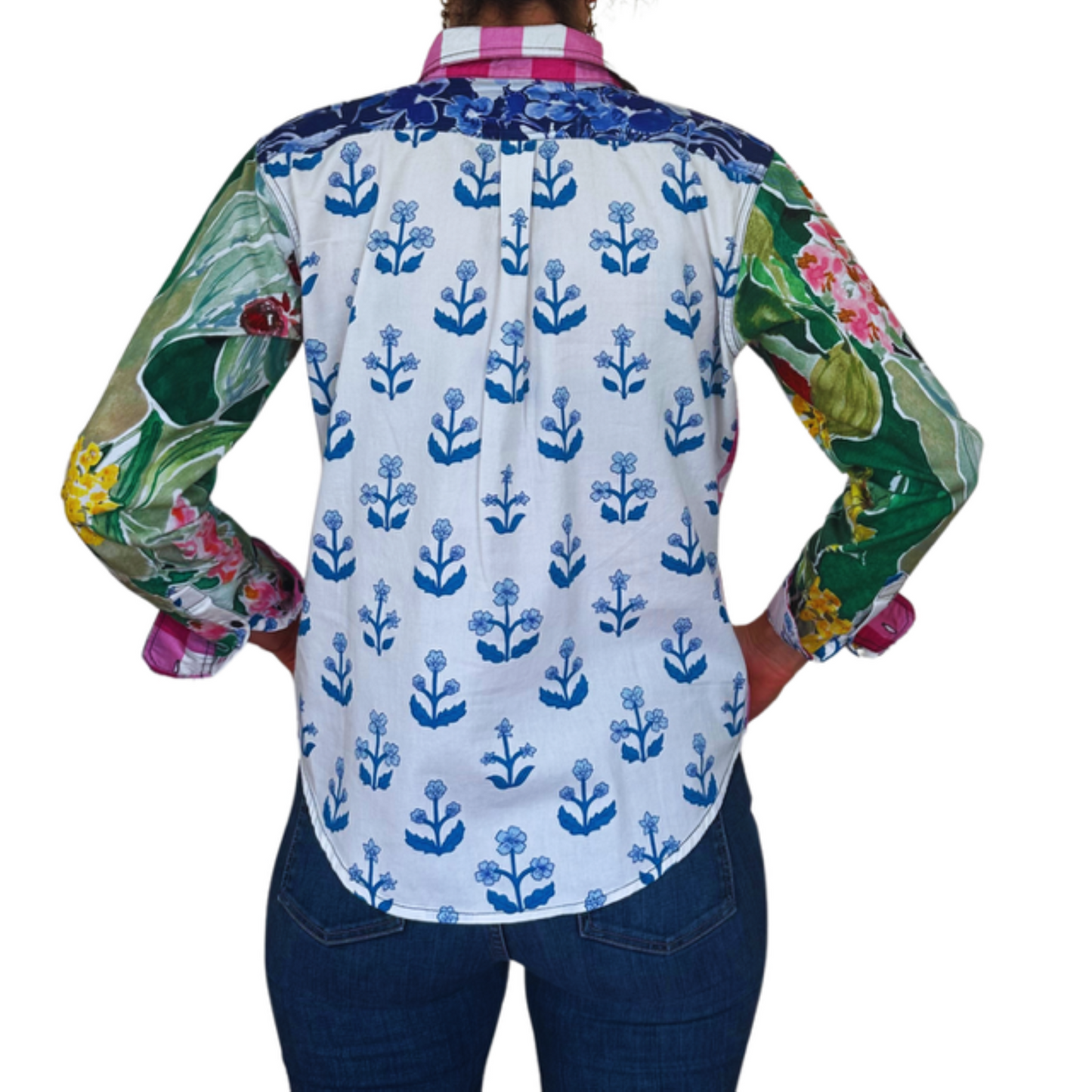 Jo Half Button Shirt