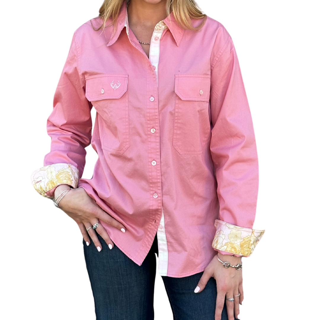 Lauran Full Button Shirt, view 4