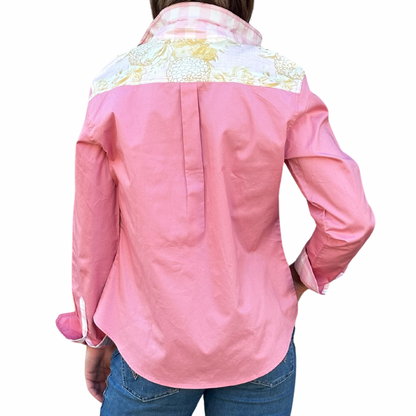 Lauran Half Button Shirt, view 2