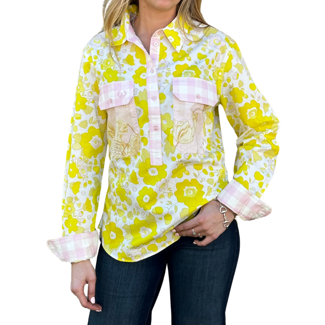 Nikki Half Button Shirt, view 1