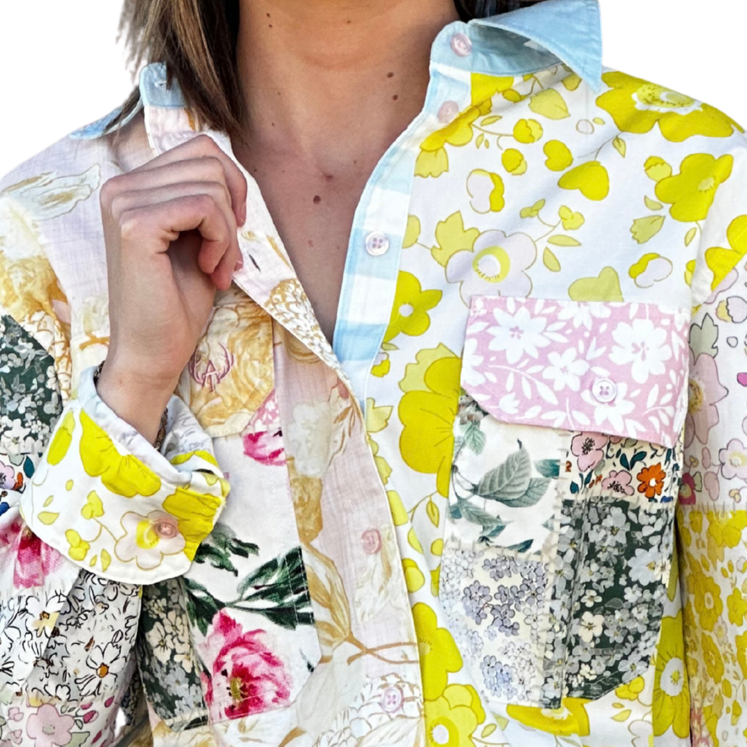 Rachel Full Button Shirt, view 6