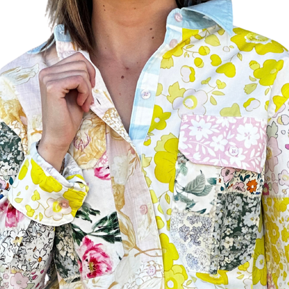 Rachel Full Button Shirt, view 6
