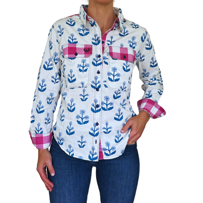 Sallie Full Button Shirt
