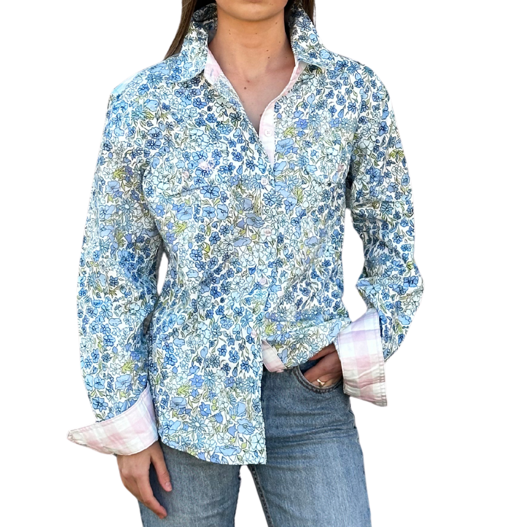 Samantha Full Button Shirt, view 4