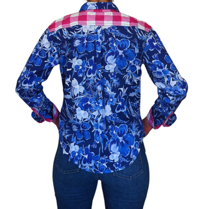 Shanna Half Button Shirt