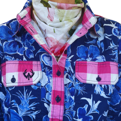 Shanna Half Button Shirt