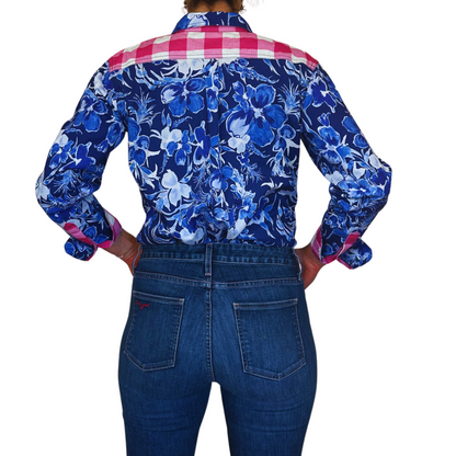 Shanna Half Button Shirt