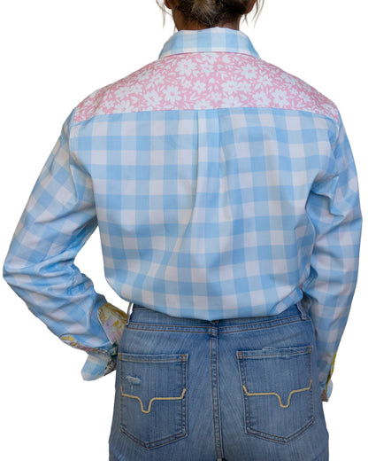 Georgia Half Button Shirt