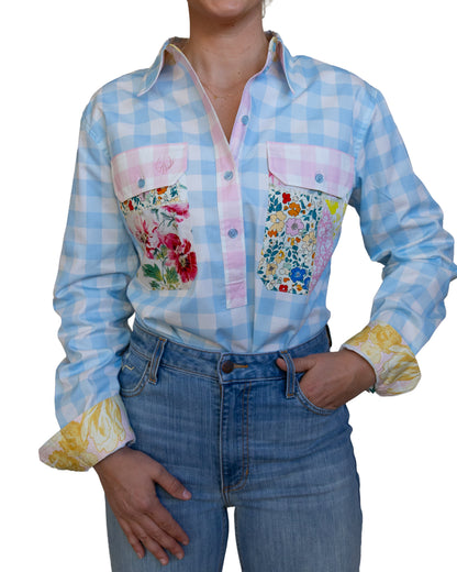 Georgia Half Button Shirt