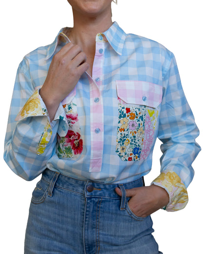 Georgia Half Button Shirt
