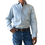 Couch Half Button Work Shirt - Antola Trading