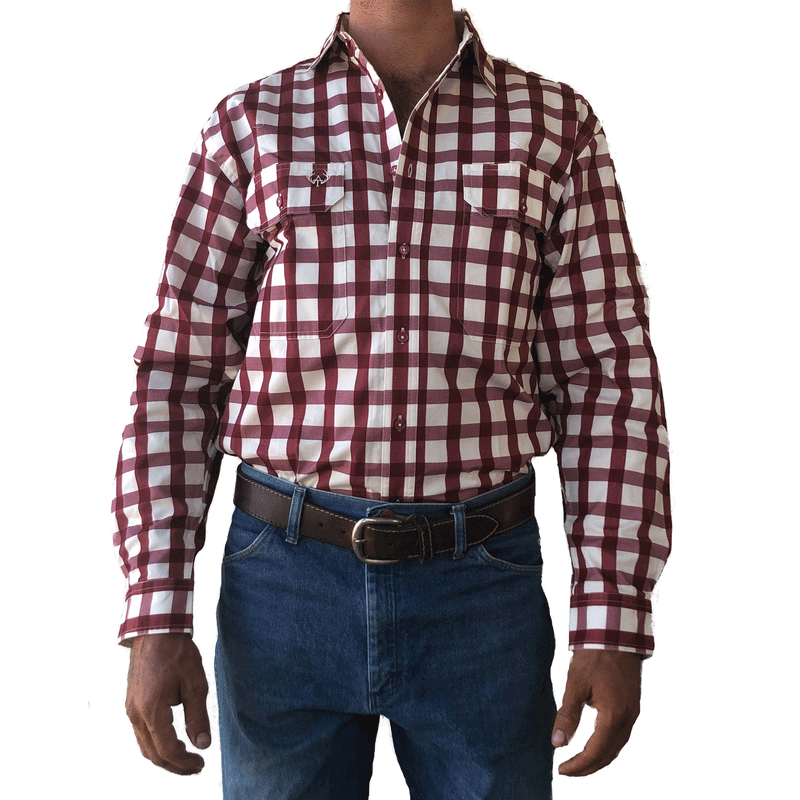 Spinifex Full Button Work Shirt - Antola Trading