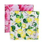 Neck Scarves (2) - Lemons & Rose Floral