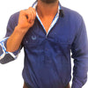 Brady Half Button Shirt