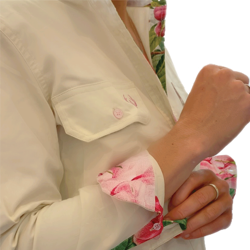 Corrina Half Button Shirt