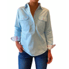 Emma Half Button Shirt