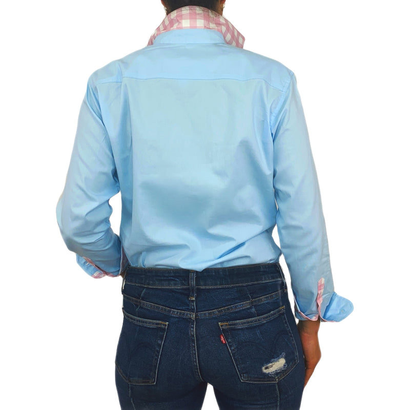 Emma - LADIES HALF Button Work Shirt - Antola Trading